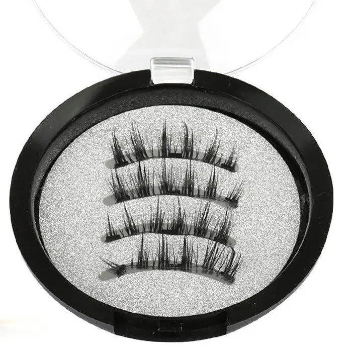 Adhesive-Free Magnetic Eyelashes - Reusable Wispy Natural-Length Lashes for Effortless Everyday Wear