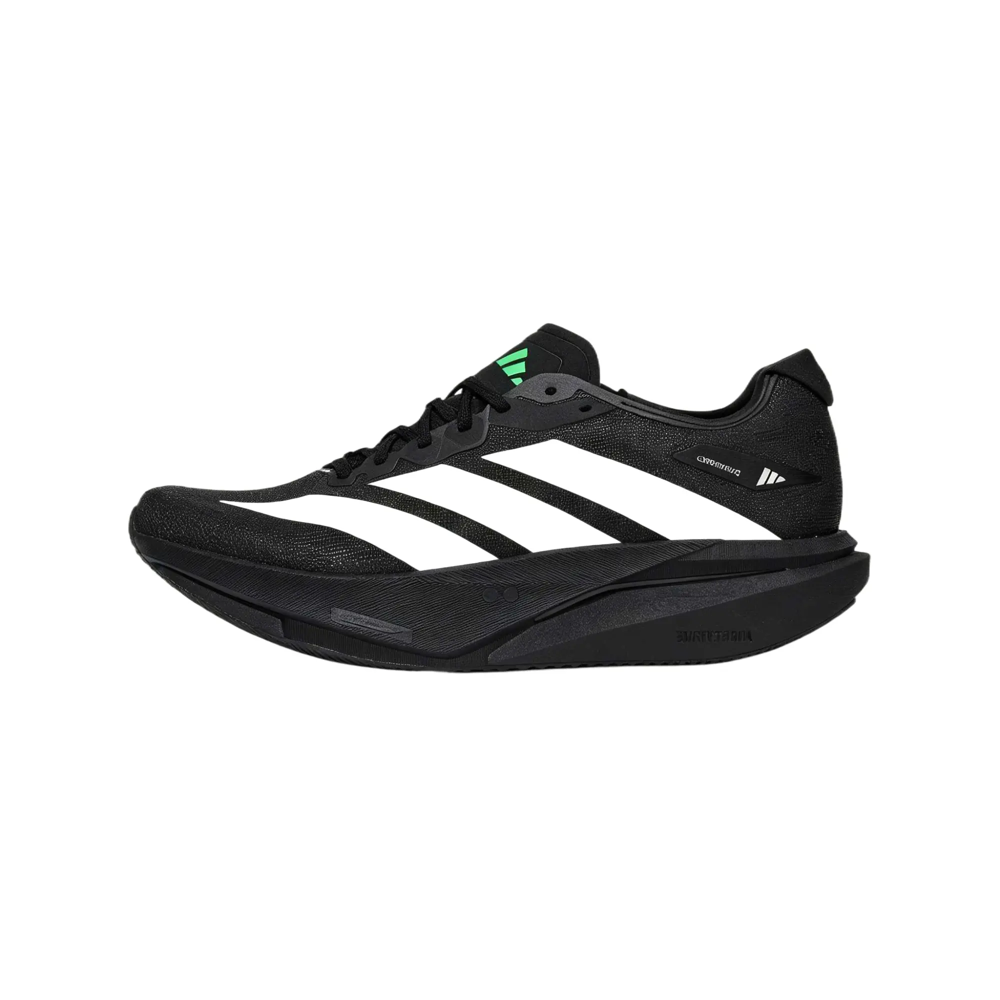 adidas Adizero Pacer Comfortable Round Toe Lace-Up Fabric Low-Top Running Shoes LA6927