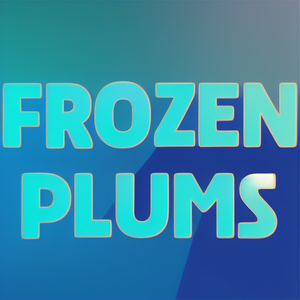Frozen plums