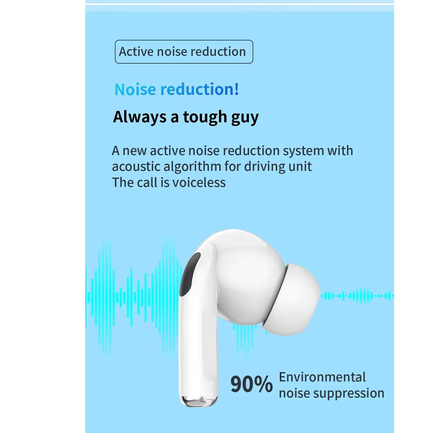 Air Pro 5 TWS Max Wireless Bluetooth Earphones In Ear Earbuds Sport Noise Cancelling Headset Ear Buds with Mic For Headphone