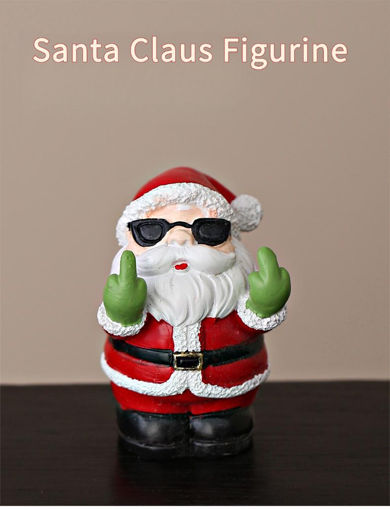 Creative Santa Claus & Snowman Crafts, Ornaments, Premium Minimalist Home & Desktop Decor, Ideal Christmas Gifts