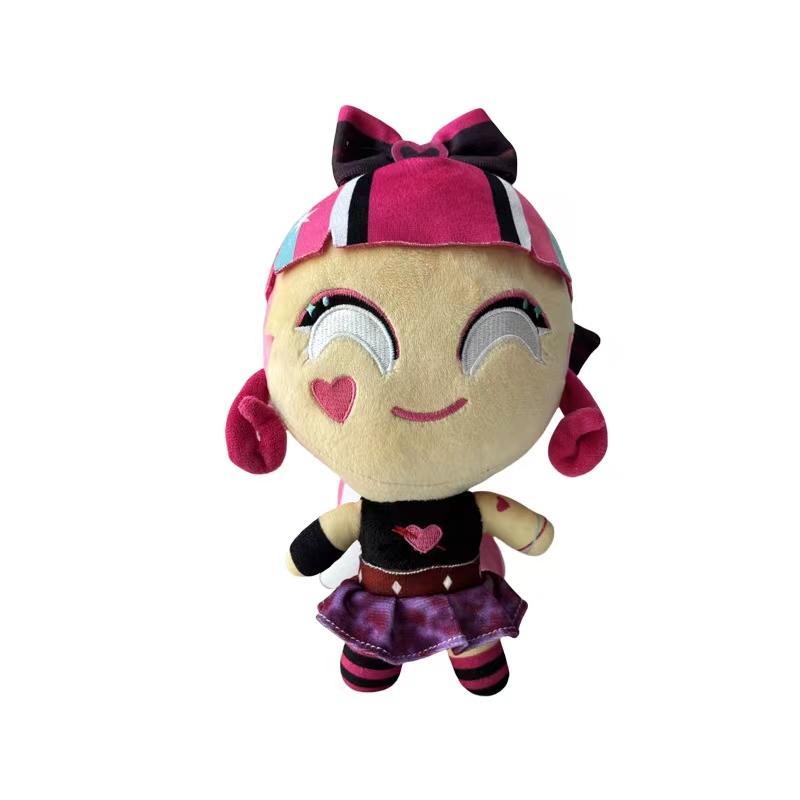 New In Stock Cookie Run: Kingdom Shadow Milk Cookie Anime Figure Plush Toys 25cm Shadow Milk Cookie Doll Custom Toys Kids Gift stuffed