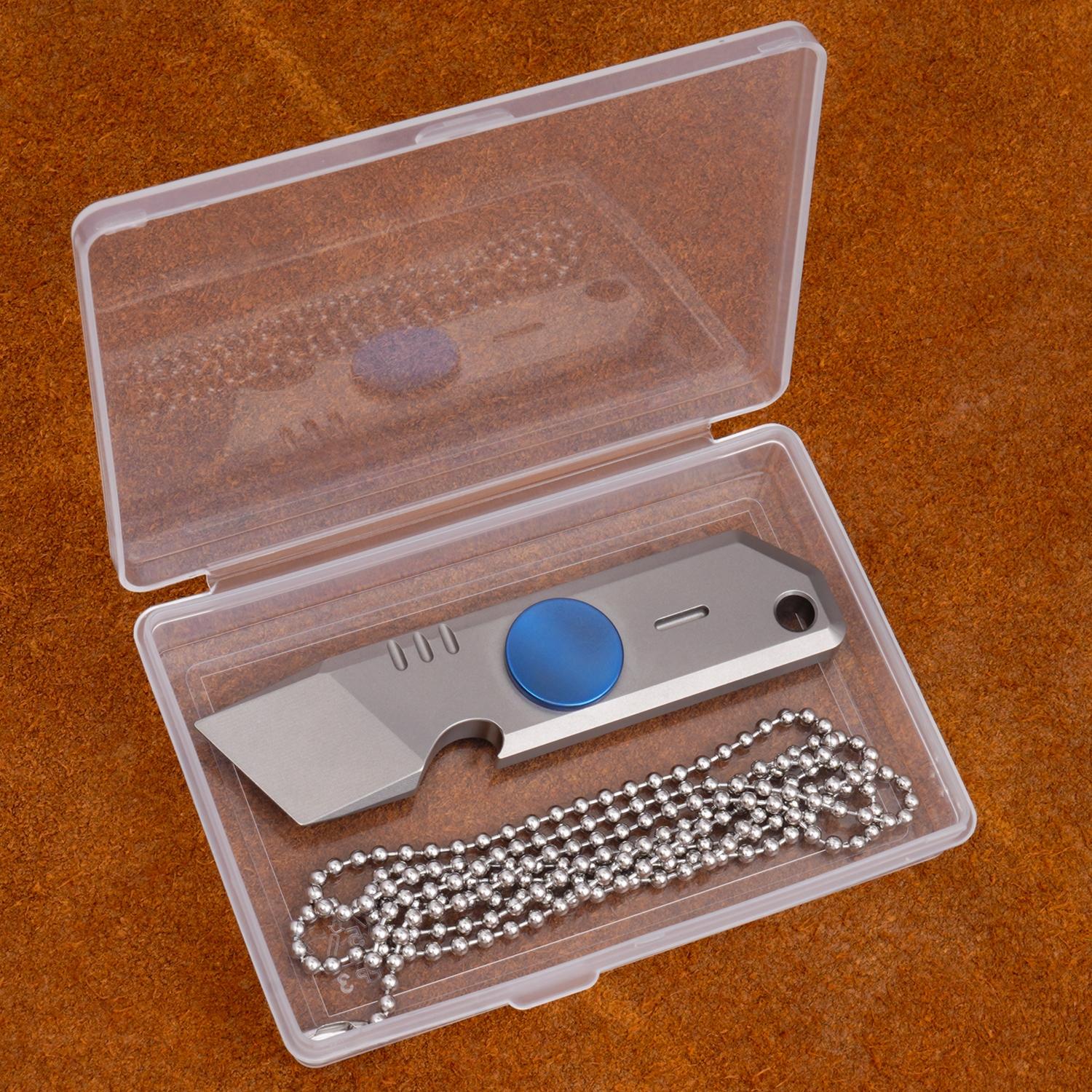 Edc Tool, 360 Degree Rotating Tc4 Titanium Pry Bar, Multi-Functional Edc Tools, Lightweight Tools, Bottle Opener, Pocket Clip, Camping Gear