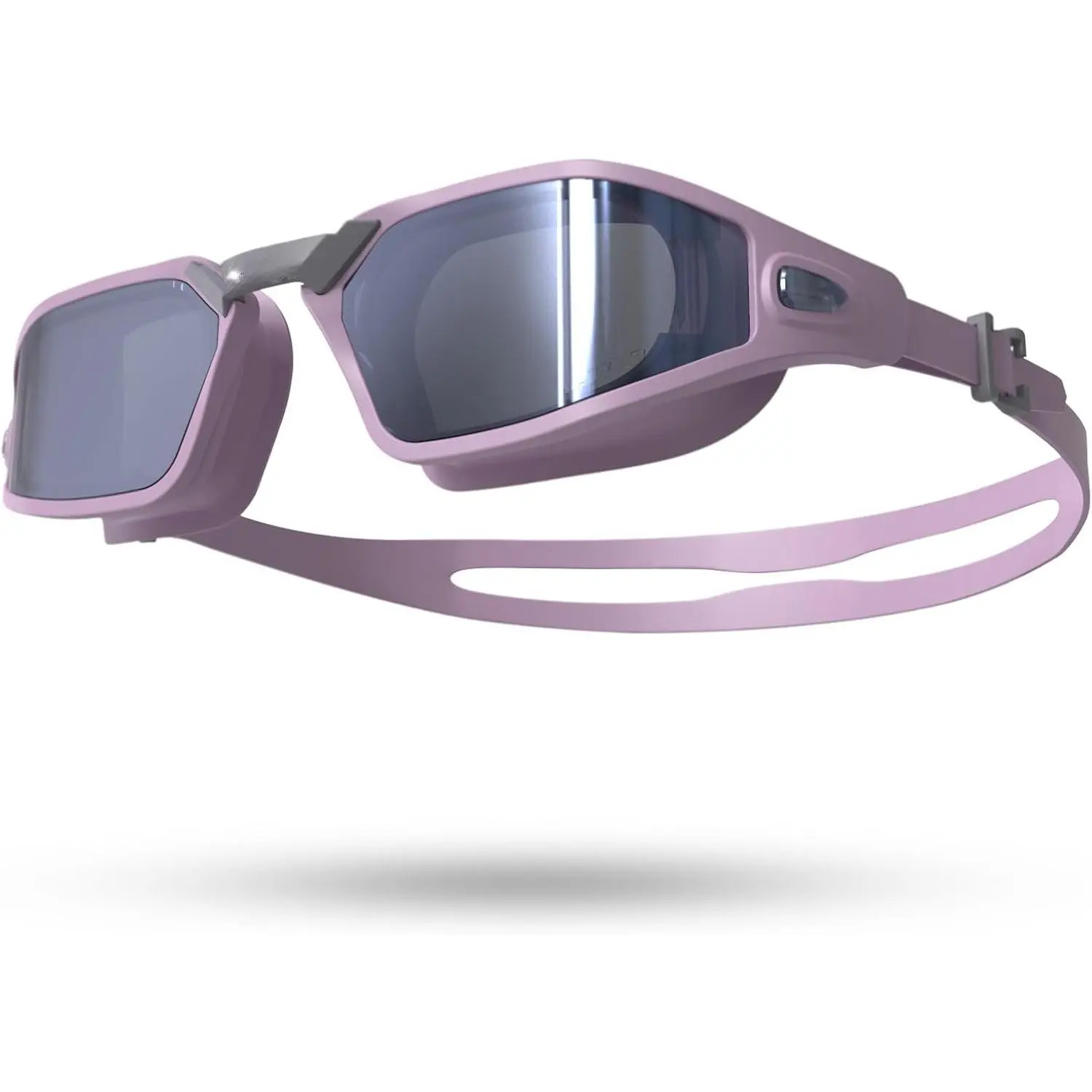 Adult Swim Goggles Swipe Anti-Fog REVO Mirrored Lens No Leak UV Protection Large Frame for Performance