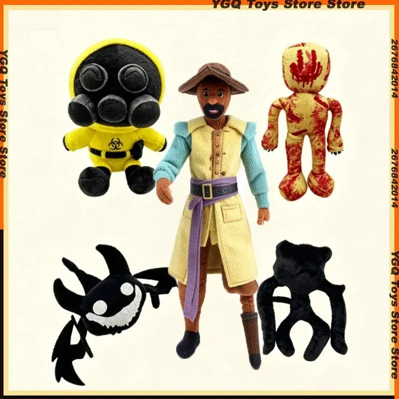 New A24 Backrooms Captain Clark Plushie Soft Stuffed Horror Movie Figure Capn Clark Ottoman Empire Collectible Gift For Fans