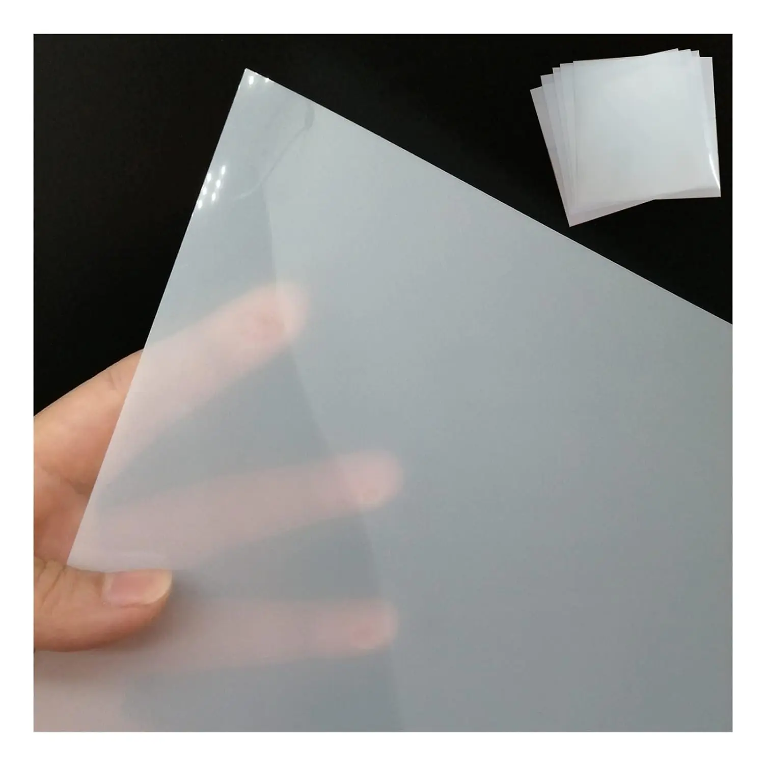 12 Sheets 7.5 mil Mylar Sheet 12 x 12 inch Milky Translucent  Blank Stencil Making Sheet for  Machines, Cut Tool Template Material (7.5 mil)