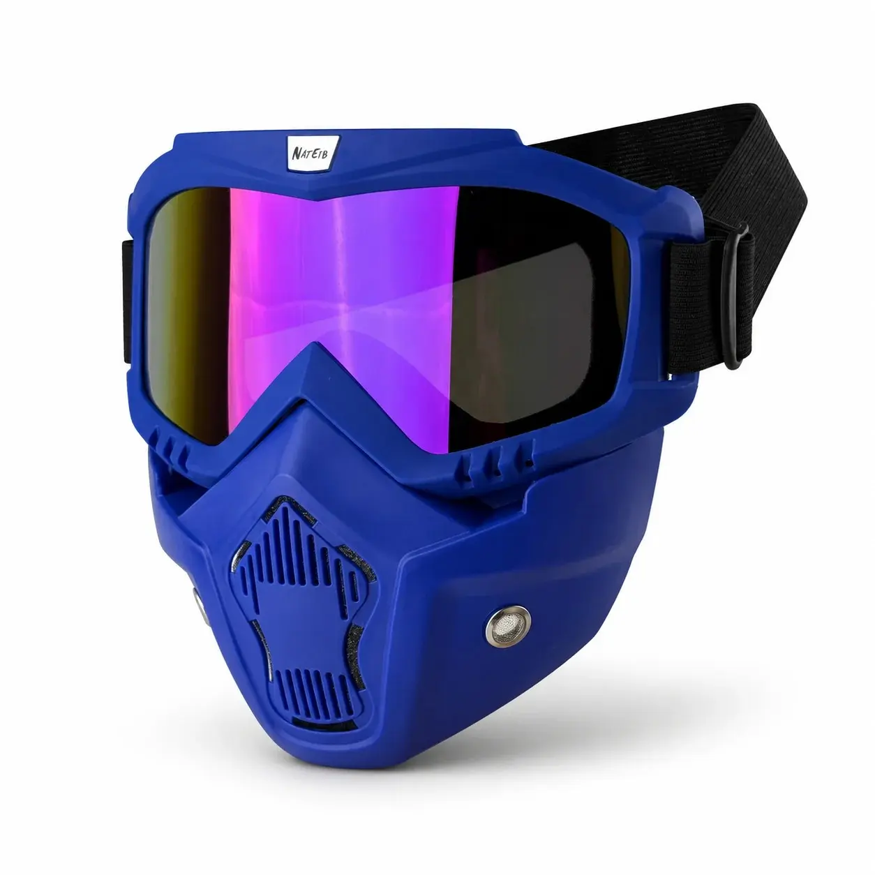 Dust-Proof Off-Road Goggles, Adjustable Motorcycle Visor, Breathable Full-Face Mask, Ideal for Mountain Biking, Dirt Bikes, Unpaved Riding, Motocross Goggles, Motorcycle Protective Gear