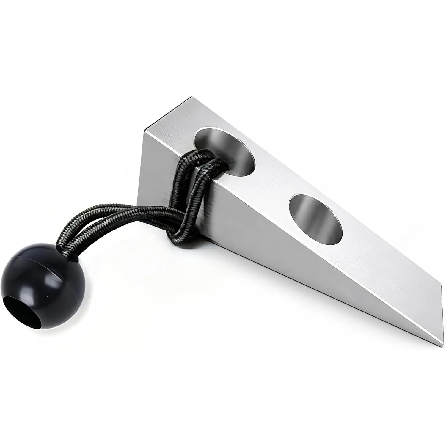 Firefighter  Wedge with Bungee Cord Durable and Handy Firefighting Wedge Metal Firefighter Door Wedge for Forced Entry  Pair for Halligan or FuBar Tools Made of 6061-T6  (A)