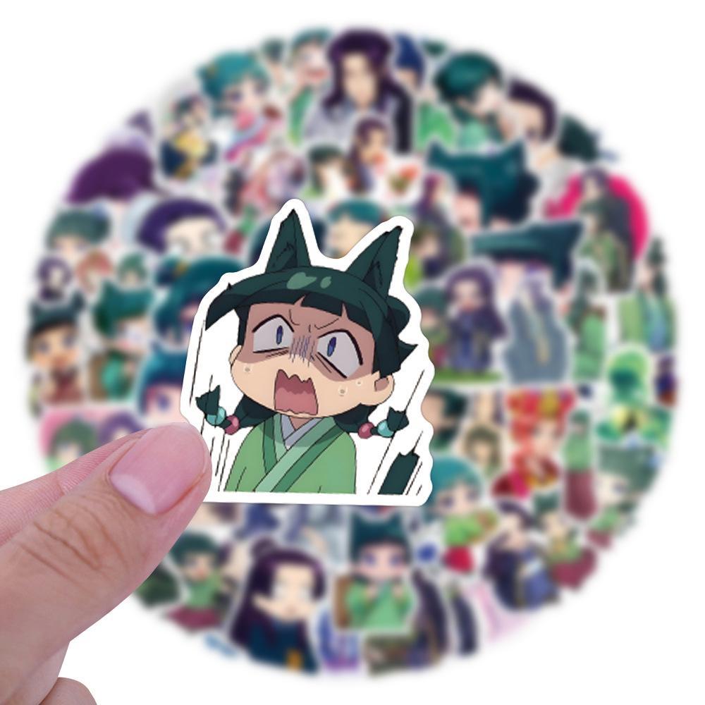 10/30/50/120pcs The Apothecary Diaries Stickers Ancient Costume Jinshi Anime Decal DIY Helmet Suitcase Laptop Car Maomao Sticker
