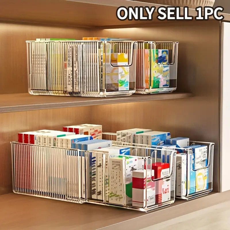 Medicine Storage Box / Household Cabinet First Aid Ointment Organizer / Transparent Infusion Box with Compartments / Expandable Medicine Storage Container / Storage Drawer Units