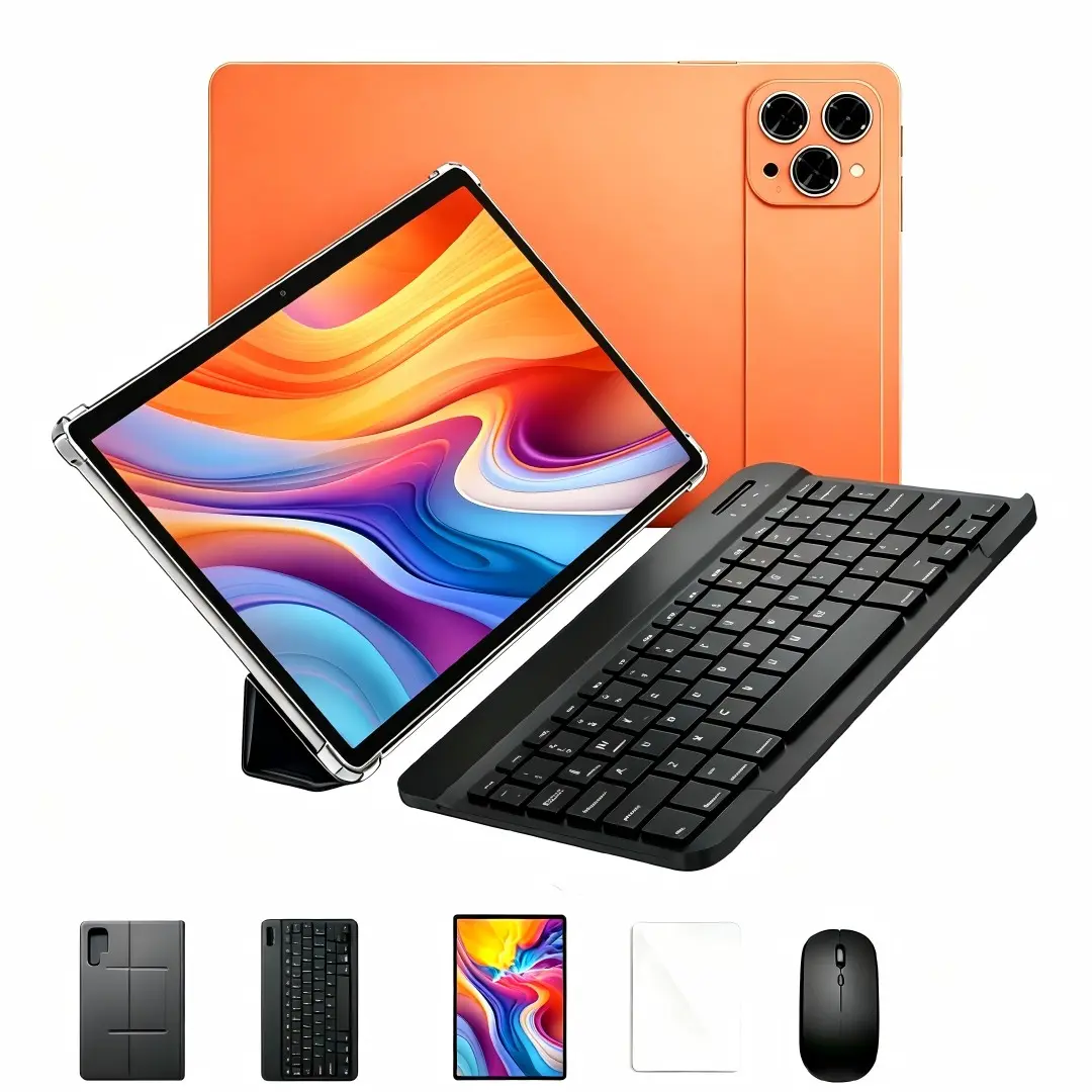 Eight Core F17 Tablet, 4+32GB Memory, 1280x800 HD Screen, 5000mah Long Lasting Battery, Dual Cameras, Android Os, USB-C Charging