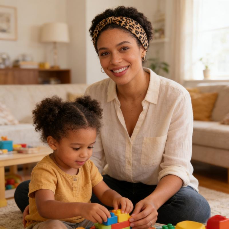 Women's Wide Non-Slip Workout Headbands, Super Soft Elastic Sweat-Absorbent Headbands for Yoga Running Gym, Leopard Print Hair Wraps