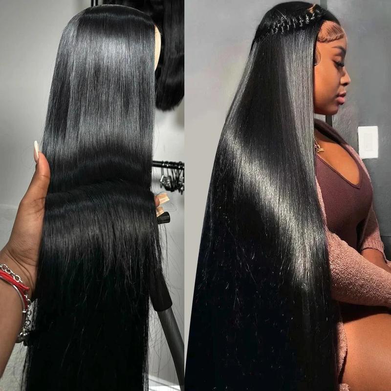 Bling Hair 13x4 13x6 Straight Hd Lace Front Wigs Human Hair 180% Density HD Transparent Straight Frontal Wig for Women Straight Wigs Pre Plucked with Baby Hair TikTokShopHolidayHaul