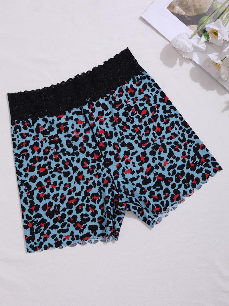 12PCS Women's Comfortable Lace Trimmed Underwear Set Seamless Panties Collection, Breathable & Stylish Design for Daily Wear, Lace Trim Panty