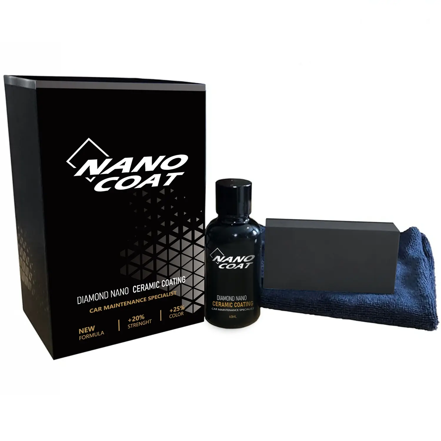 Professional Ceramic Coating for Cars High Gloss Paint Protection UV Resistant for Wheels Glass Plastic Ultra Hydrophobic