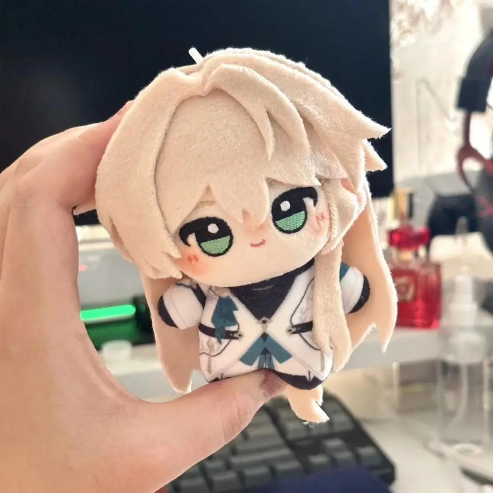 10cm Stuffed Cool Eyes Super Cute Game Honkai Star Rail Luocha Plush Toy Keychain Bag Pendant Anime Character Plushie Doll Decor