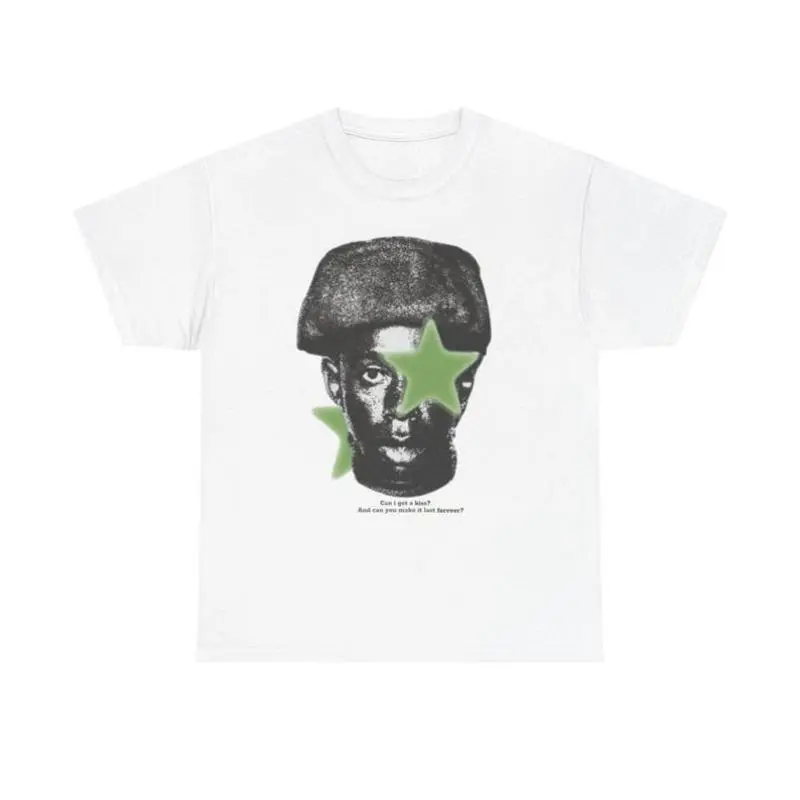 Women's Short-Sleeve Round Neck Casual Classic Heavy Cotton Album Graphic Tee - Unisex Opium Grunge Alternative Gift, Odd Future Fabric Tee, Shortsleeve, Soft, Streetwear, T-Shirt, Top, Tshirt, Digital Print