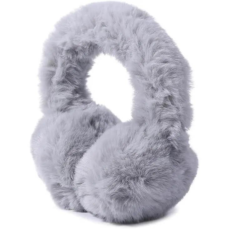 Faux  Ear Muffs for Women Girls Winter Cute Warm Furry  Earmuffs Ear Covers Outdoor