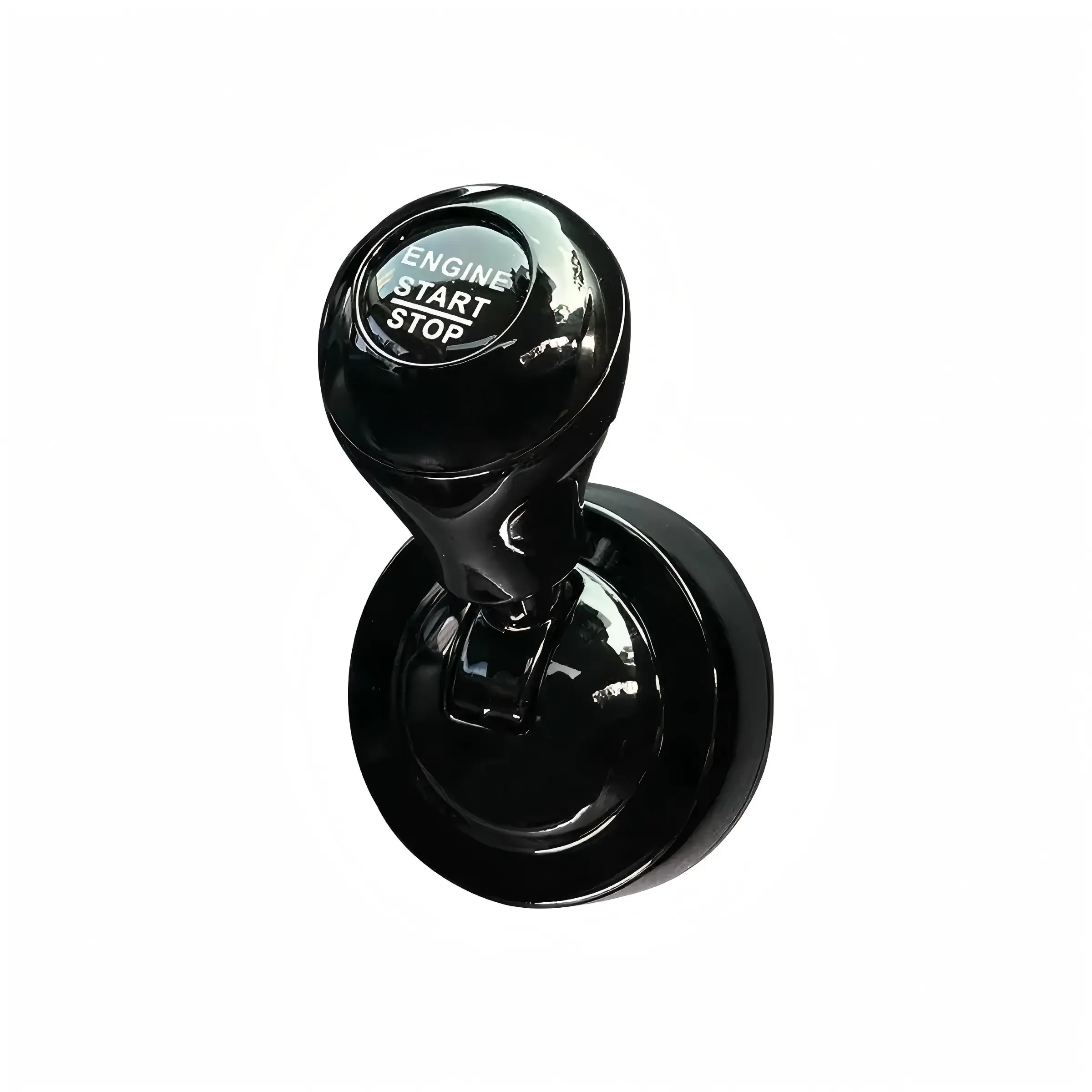 Universal One-Key Start Rod, Car Push Starter Easter Creative Button Cover Joystick, Cool Engine Ignition Car Interior Accessory