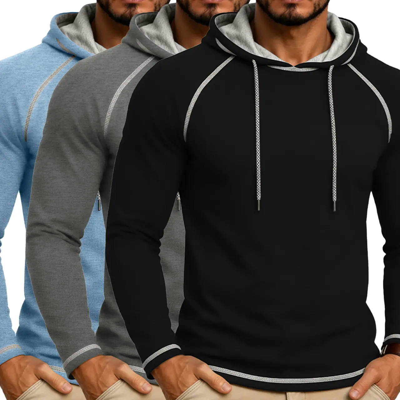 black+grey+light blue