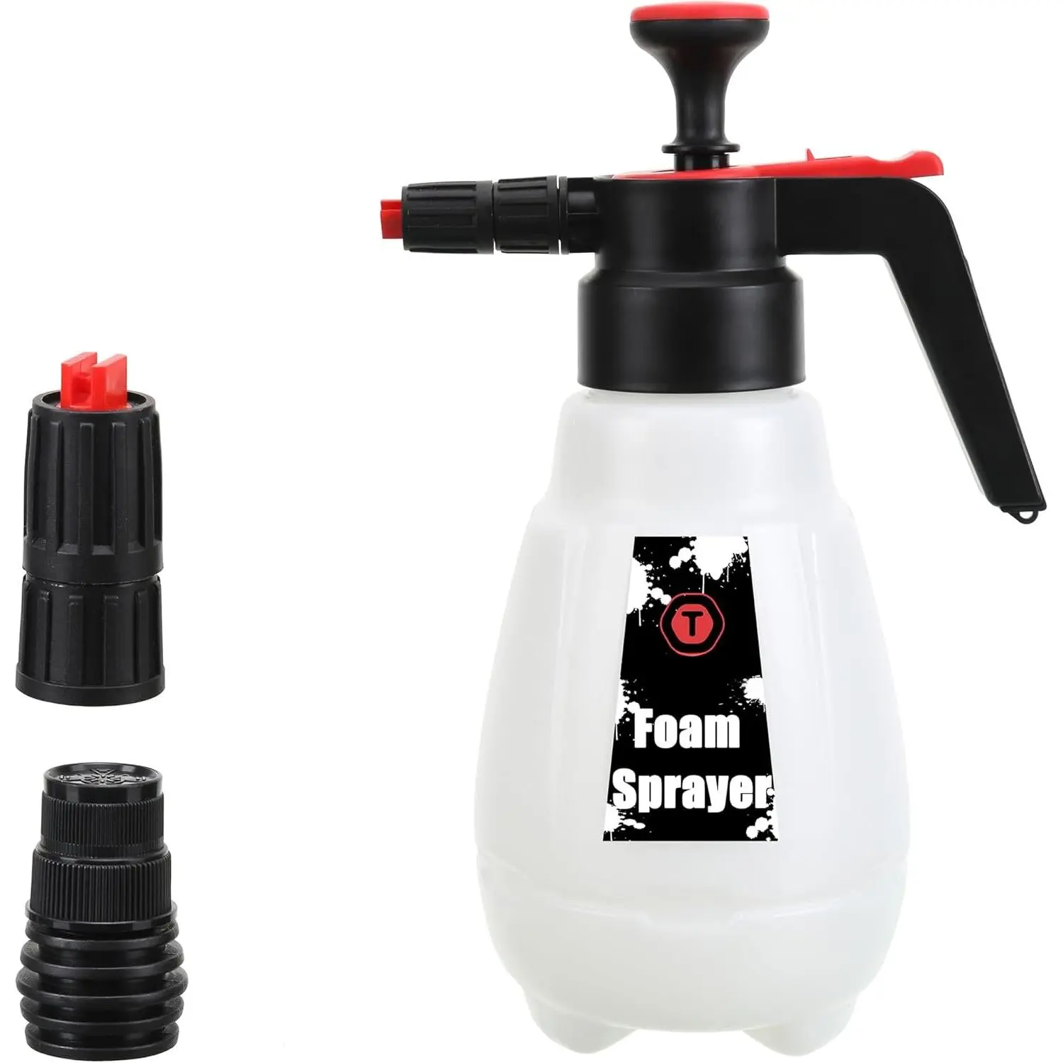 Sprayer, Foaming Pump Blaster Hand  Snow Foaming Cannon Water Blaster, Hand Pressurized Soap Sprayer Manual  Cannon  Wash