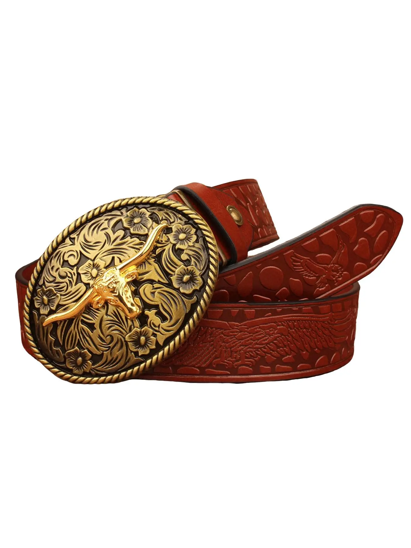 Elegant Oval Metal Buckle, Perfect Gift for Men, Ideal for Holidays, Durable and Stylish Accessory, Great Present Idea