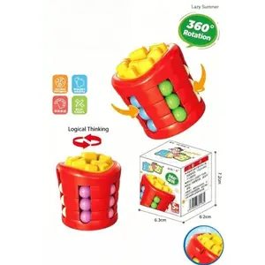 French fries creative kneading magic bean cube