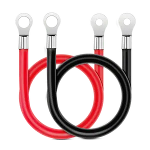 Nilight 6AWG 20Inch Battery Inverter Cables Terminals