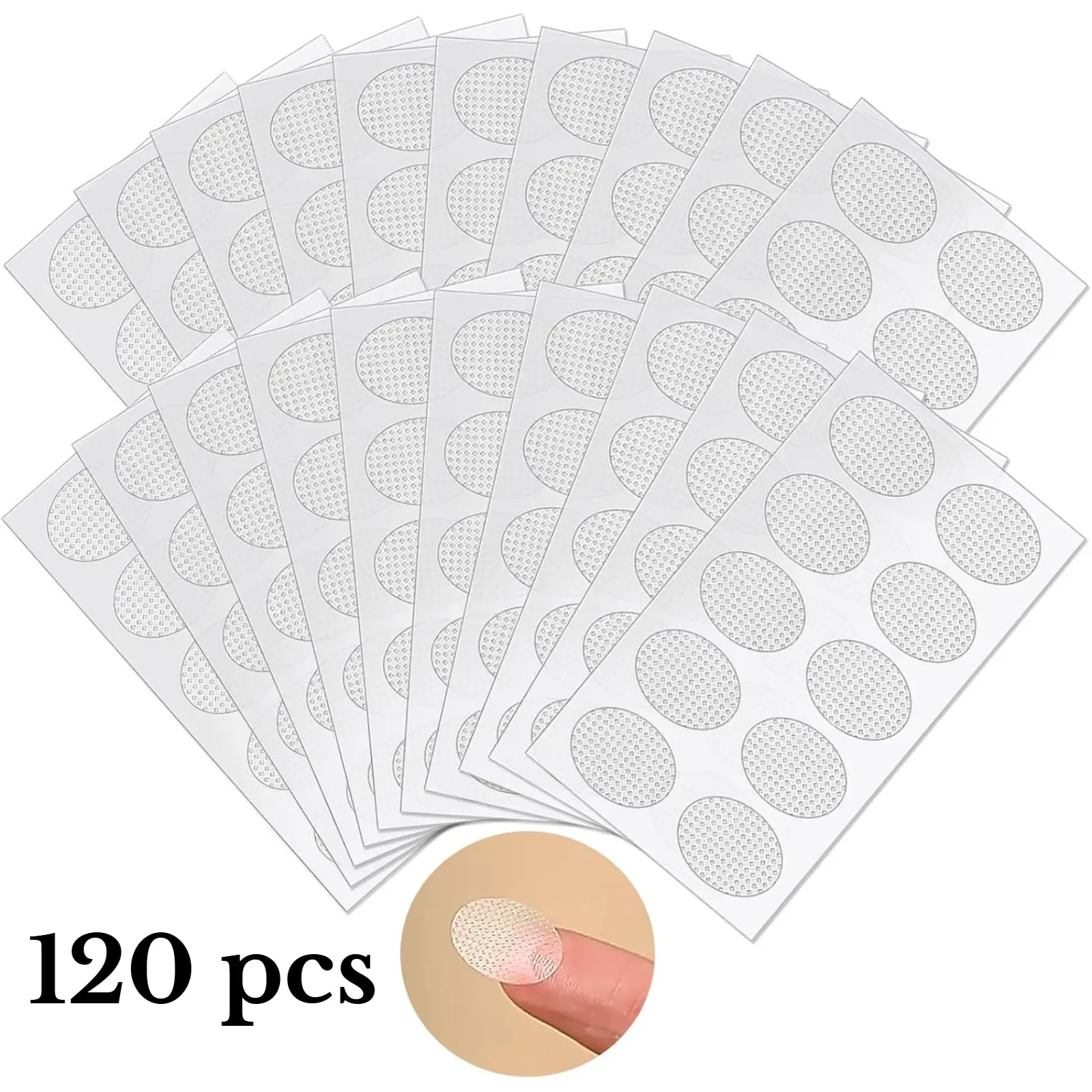 Earring Backs for Droopy Ears,Ear Lobe Support Patches for Earrings, 120Pcs | Ear Care Products , Earring Backs for Droopy Ears, Adhesive Heavy Earrings Ear Stickers Tape