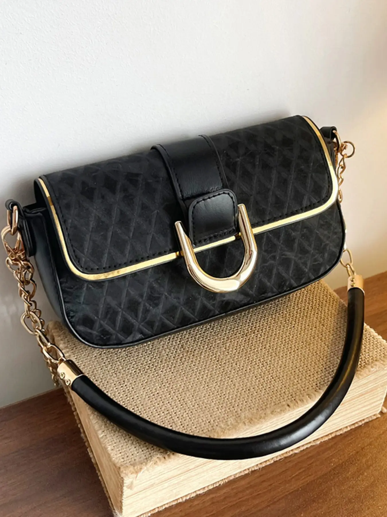 Elegant Solid Color Shoulder Bag, Modern Style Chic Crossbody Bag, Large Capacity, Fashionable Design, Perfect for Work & Daily Use