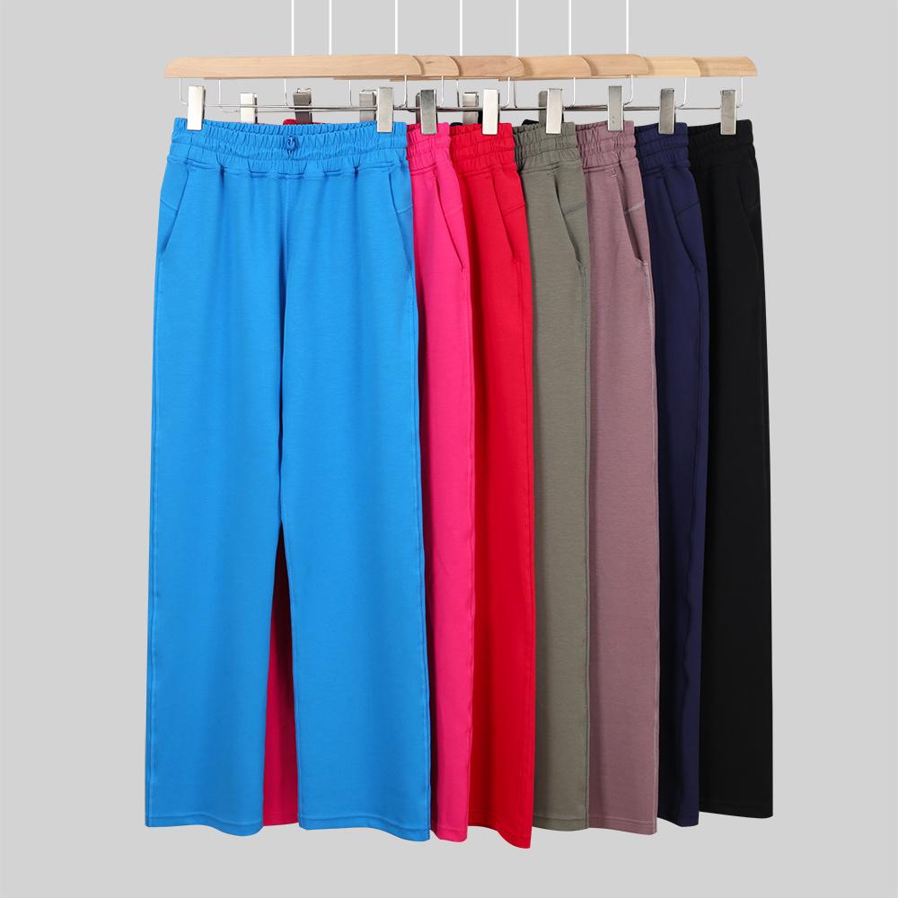 LULU  Same style  Women's Airy Yoga Pants: Loose-Fit, Slimming, High-Waisted, Drawstring, Straight-Leg Sports Yoga Pants