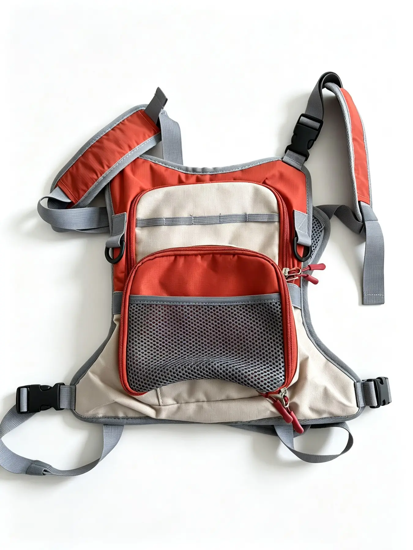 New Fashion Waterproof Fishing Chest Bag, Large Capacity Outdoor Gear Backpack, Lightweight Fly Fishing Chest Pack, Multi-Pocket Storage