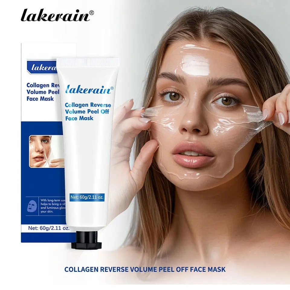 60g Hydrolyzed Collagen Mask, Hydrating and Nourishing Face Mask, Soothes Skin, Reduces Fine Lines, Moisturizing and Repairing Facial Mask