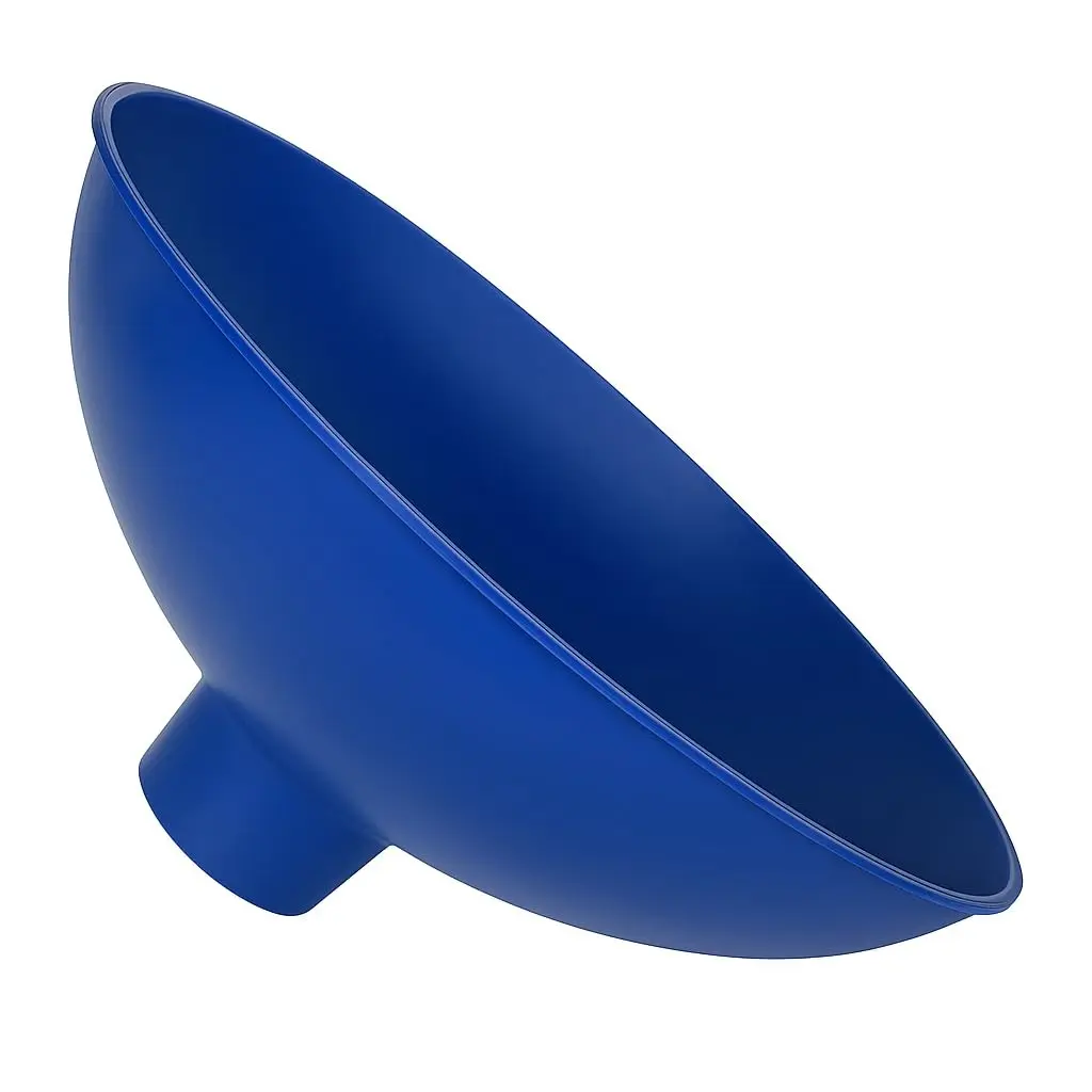 Extra-Large 10-Inch Industrial Wide-Mouth Funnel for Water Softener Brine & Resin Tanks – BPA-Free HIPS Plastic – Made in USA