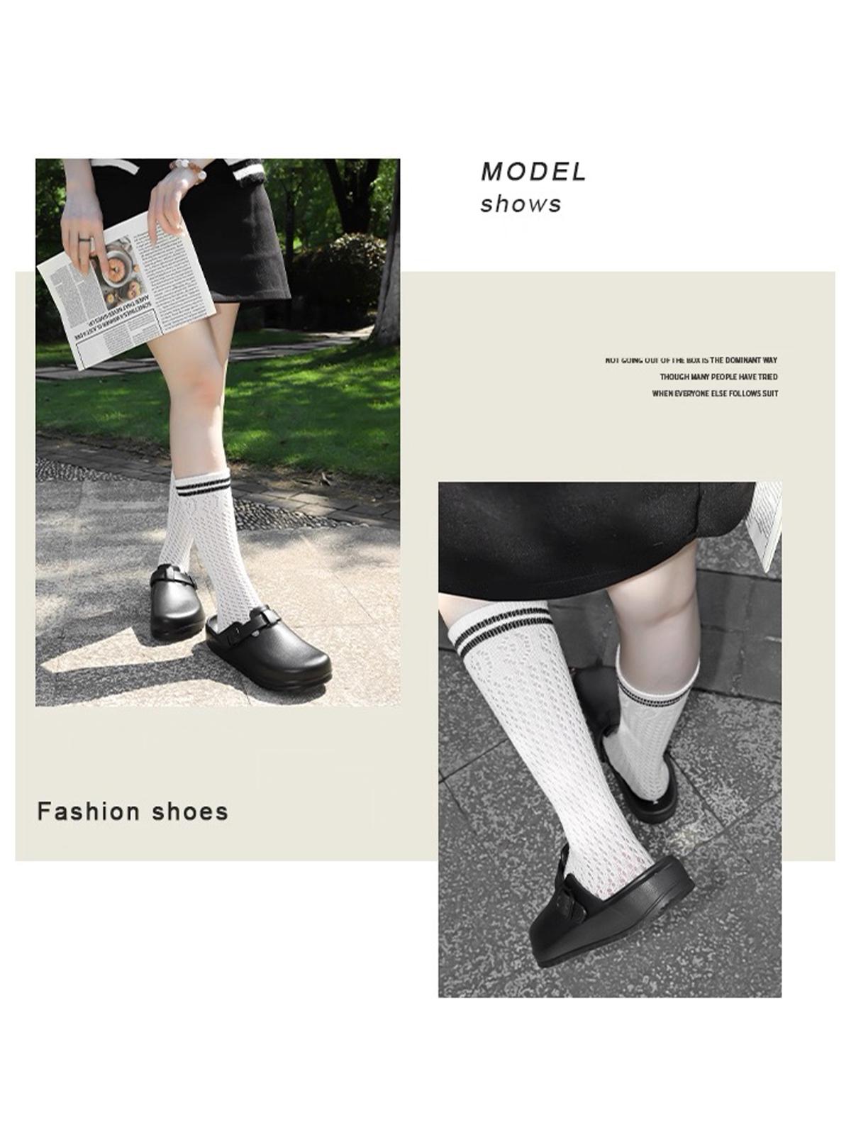 Arch Support Work Clogs – Waterproof Non-Slip Safety Shoes, Lightweight Slip-On for Healthcare, Kitchen, Lab, Garden, Indoor Use, Flexible Foam, Includes Free Socks