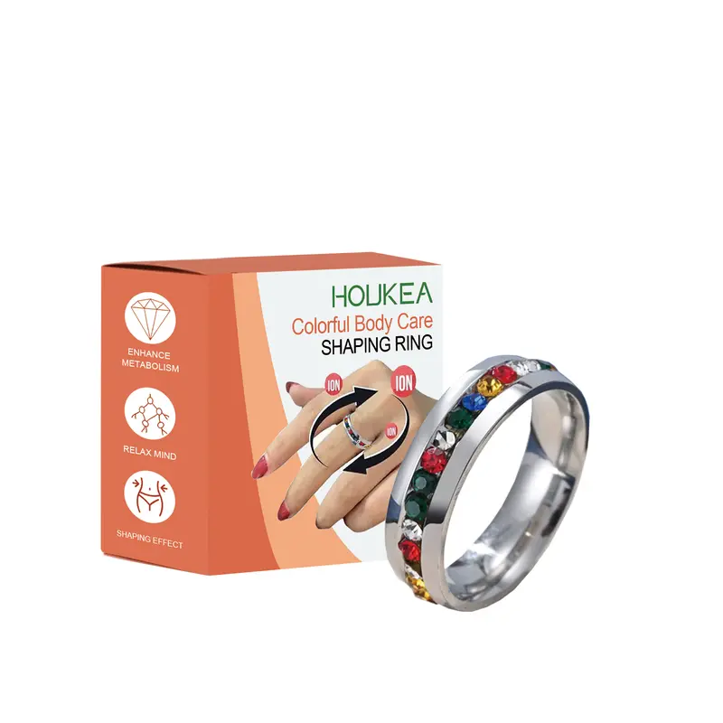 Houkea Colored Ring A beautiful and simple accessory for body care, daily fashion trend, and trendy jewelry.