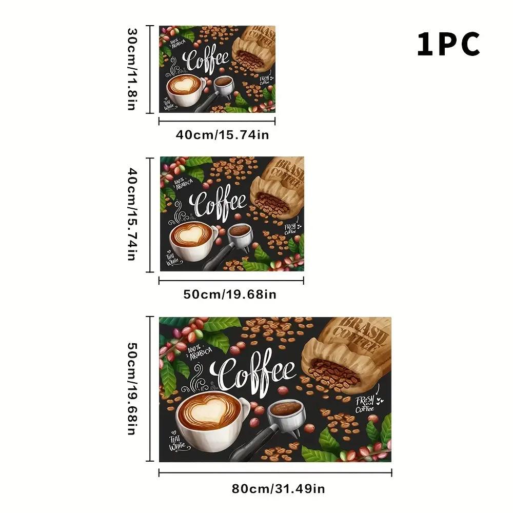 A Drying Mat for Tableware, Suitable for Coffee Machines, Kitchen Tables, And Countertops, Featuring Absorbent And Non-Slip Properties, Ideal for Kitchen And Dining Room Settings, As Well As Home Decor.