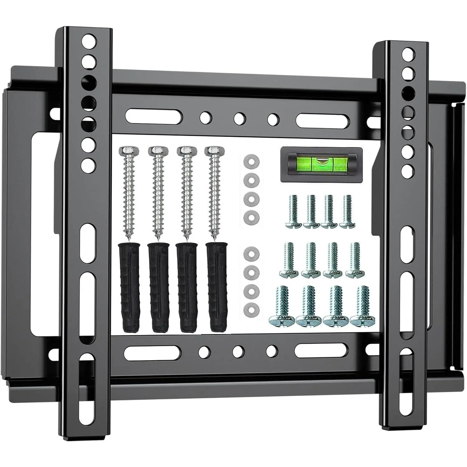 Fixed TV Wall Mount for 14-42 Inch Flat Screen TVs & Monitors,  Low Profile Mount, VESA Up to 200x200mm, Super Slim Position Bracket