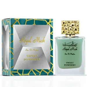 Men's Royal Musk Sweet Powdery Eau de Parfum Spray - 100ml (3.4 oz) Vanilla Perfumes