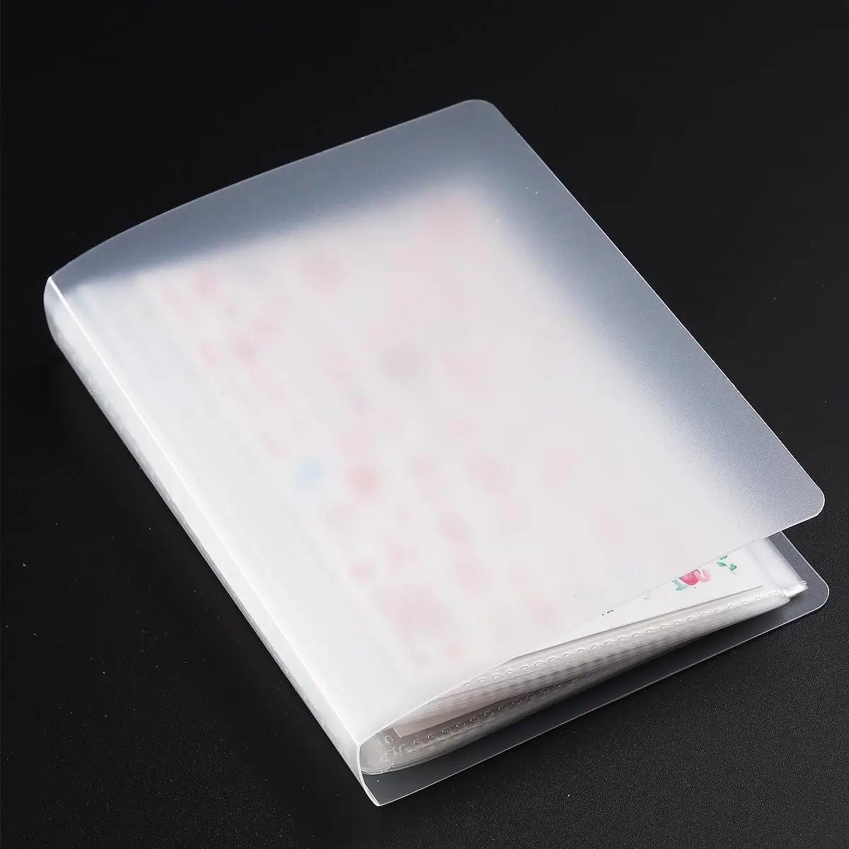 1 count 40 Slots Transparent  Stickers Storage Book Album | Organizer for   Collecting Empty Display Book Collecting Holder Binder Case Sticker Storage Case DIY  Tools