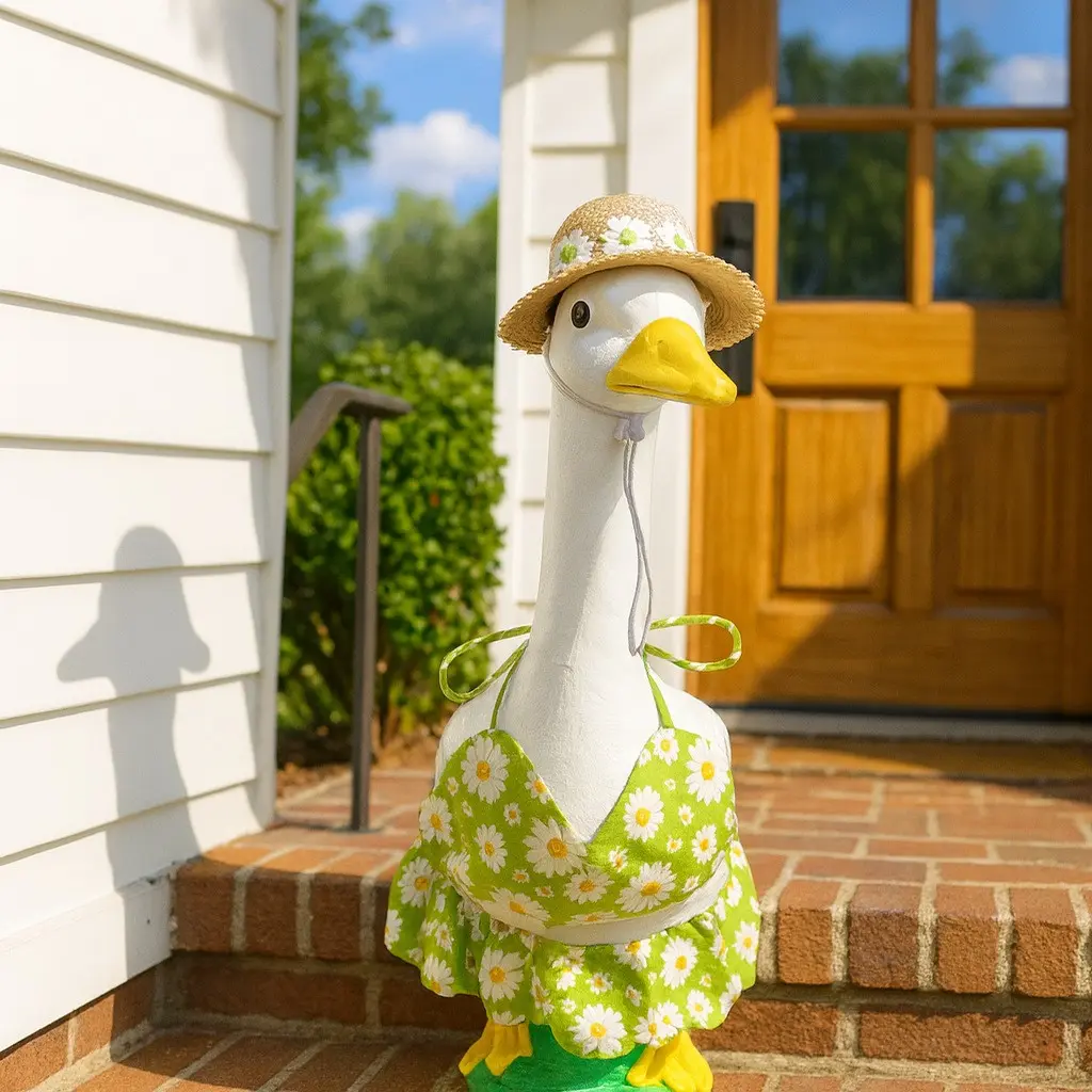 New 2026 Spring Summer Beach Style Bikini Porch Goose Costume Pet Decoration, Christmas Halloween Pet Dog Accessories