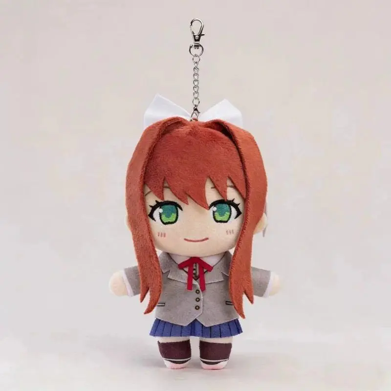 Doki Doki Literature Club Cute Plush Dolls Monika Natsuki Yuri Sayori Anime Stuffed Figures Gift For Hobby Collect Fans In Stock