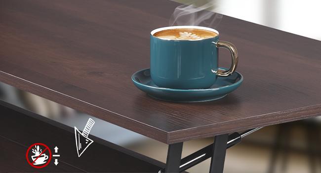 Coffee Table, 39" Lift Top Coffee Table with Hidden Compartment, Storage Shelf and Lifting Top for Home Living Room, Office and Bedroom, Red-Brown