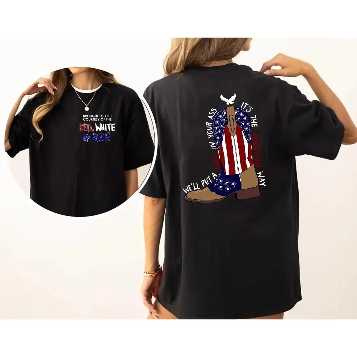 Women's Cotton Oversized Digital Print Checkered Flag Short-Sleeve T-Shirt - Casual Unisex Round Neck, Business & Everyday Wear Tops with Fast Shipping