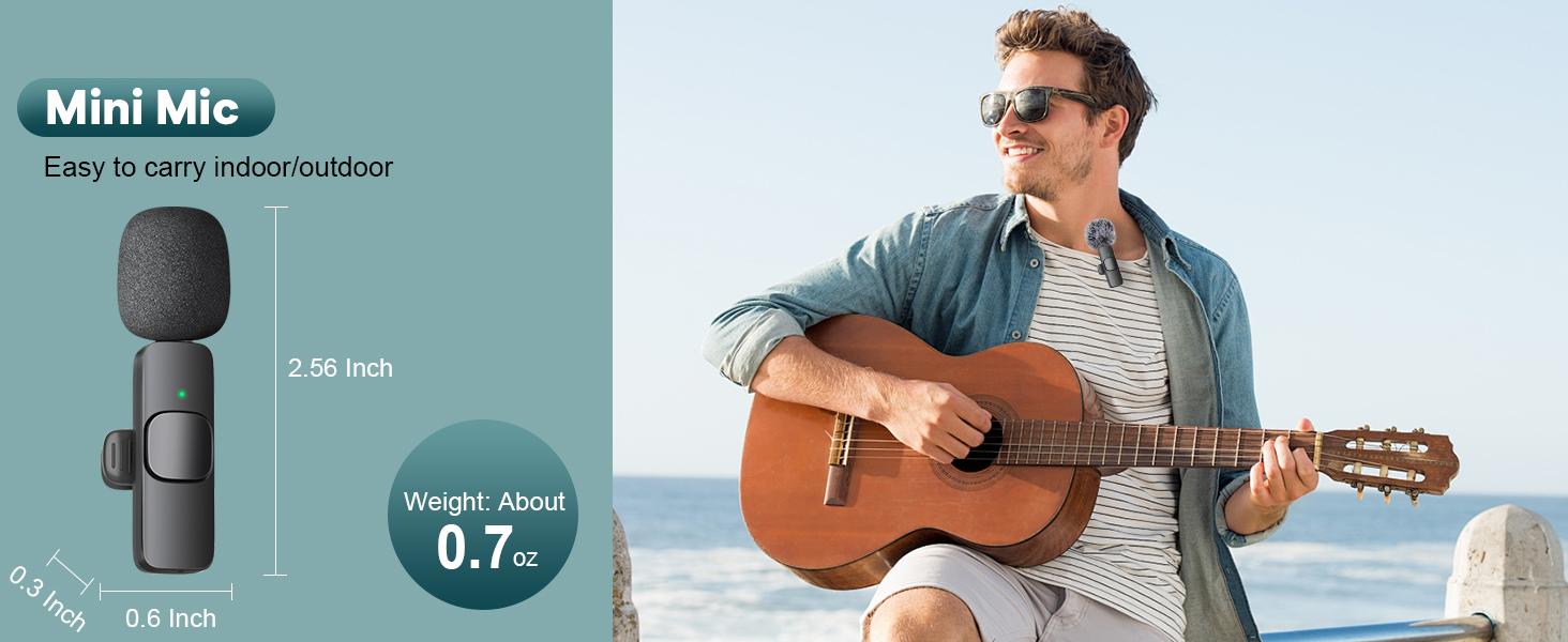 SQ-KBK002 Professional Wireless Mini Microphone for iPhone, iPad, Android Phone - Bluetooth Lavalier Lapel Mic for Video Recording - Clip on USB C Microphones for YouTube Tiktok Podcast Vlogging SQ-KBK002 Professional Wireless Mini Microphone for iPhone, iPad, Android Phone - Bluetooth Lavalier Lapel Mic for Video Recording - Clip on USB C Microphones for YouTube Tiktok Podcast Vlogging