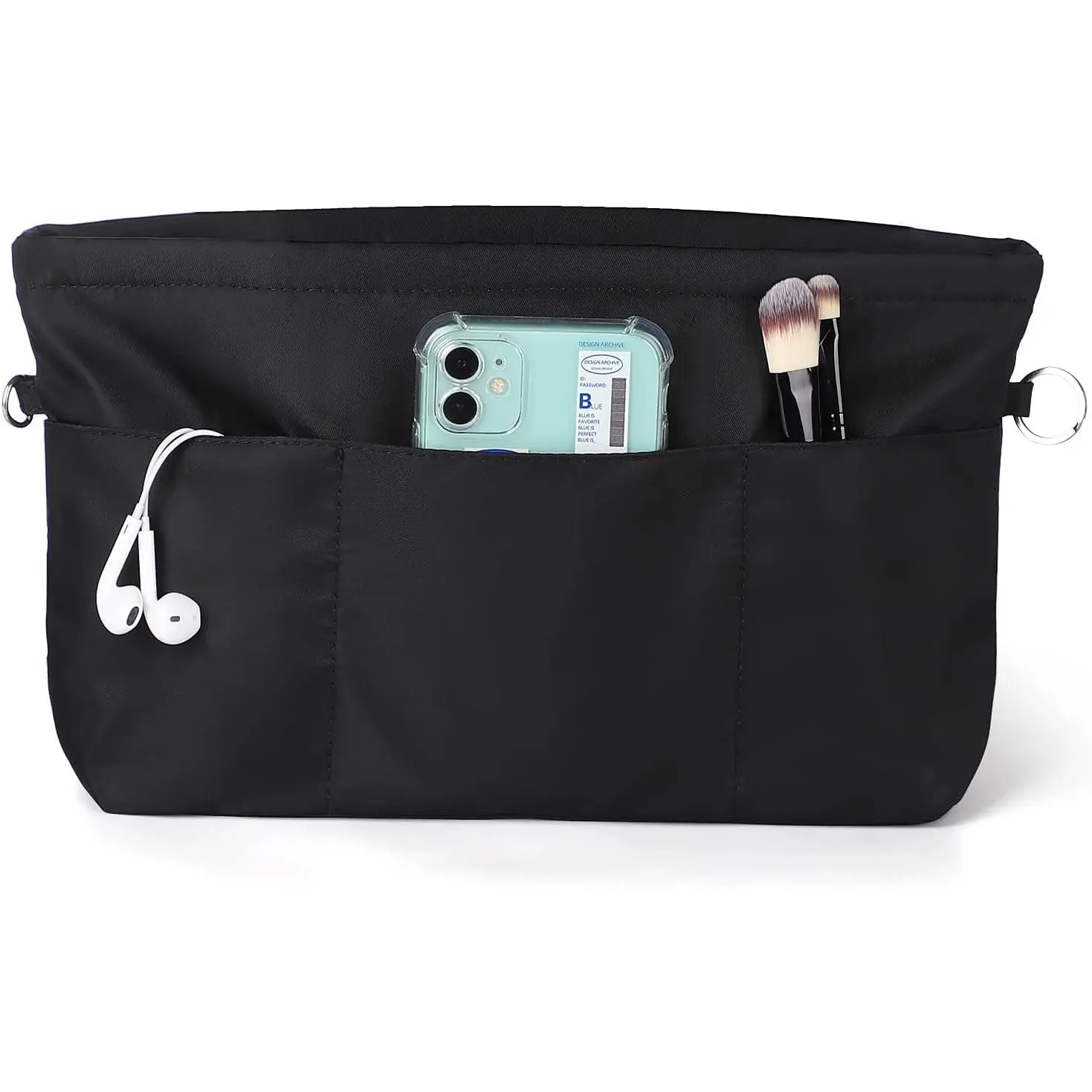 Nylon Handbag Organizer Insert - Purse Tote Shaper in Bag
