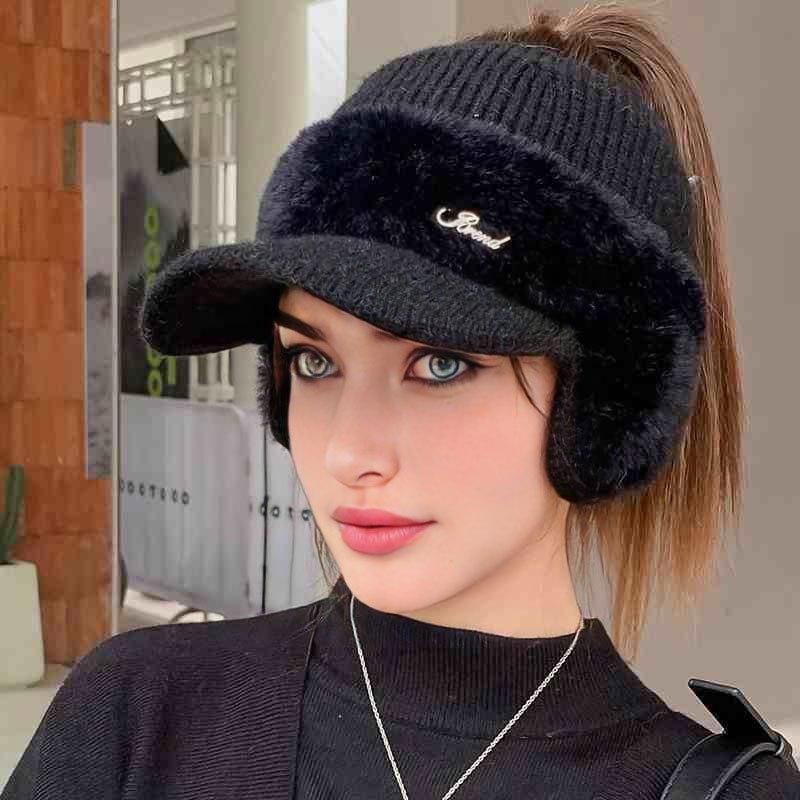 [4 Colors Available] Women's Student Outdoor Hat, Breathable Comfortable Simple Warm Autumn Winter Baseball Cap, Suitable for Outdoor Sports Leisure Street Wear Various Occasions