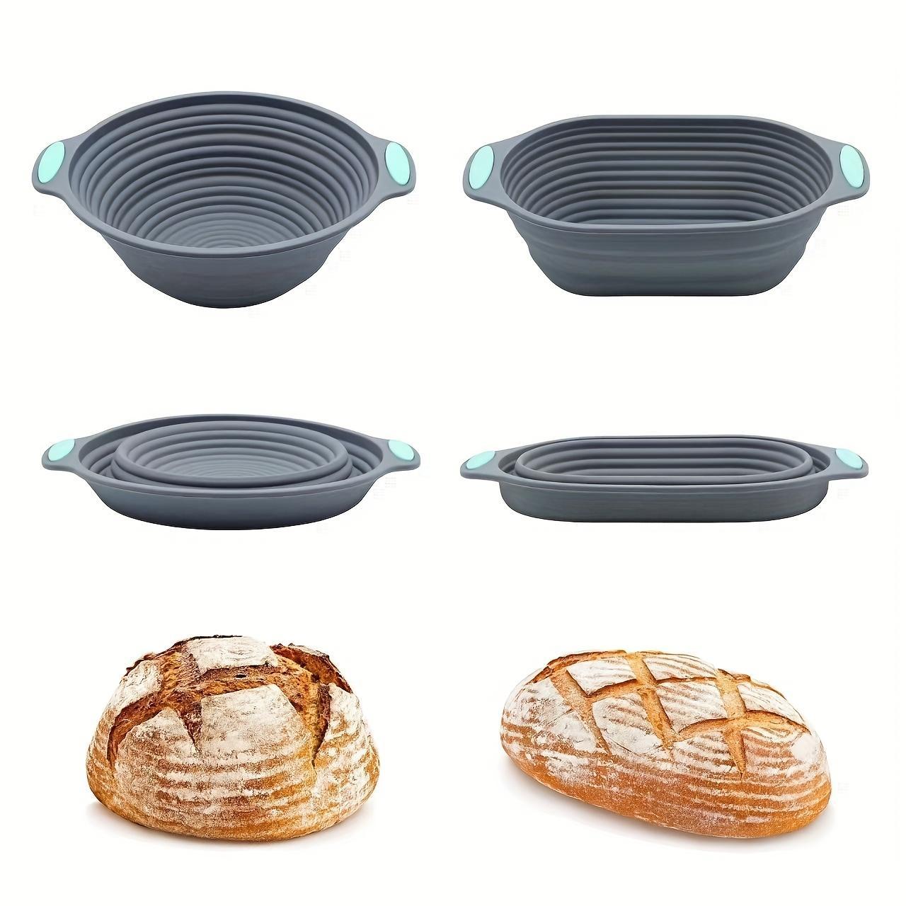 Thickened Silicone Cake Mold Bread Flour Fermentation Basket Dough Fermentation Basin Oven Baking Utensils