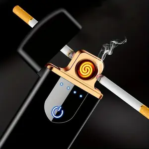 Rechargeable Lighter, Usb Rechargeable, Outdoor Windproof Lighter, Portable Rechargeable Lighter, Suitable For Kitchen Aromatherapy Candle Lighter, Best Gift For Men (Does Not Contain Butane)