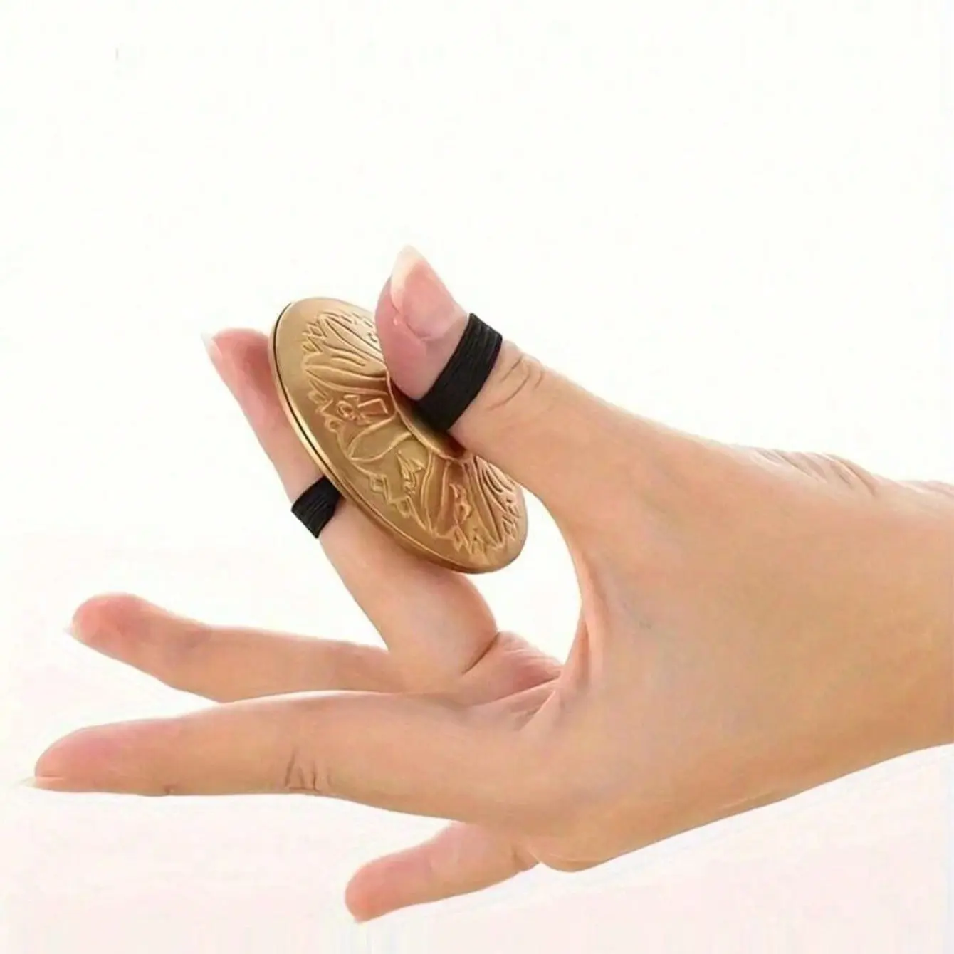 Creative Finger Cymbals Set, Fun Thumb Cymbals, Party Game Props, Stage Performance Accessories, Ideal Gift for Holidays, Percussion Musical Instruments
